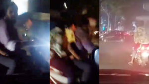 Three-men-booked-for-allegedly-chasing-Young-woman-car-in-Bengaluru-1