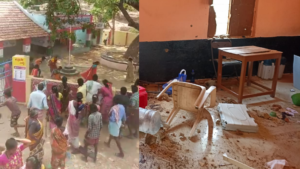 allegation-of-lack-of-basic-facilities-election-boycott-in-5-villages-of-mahadeshwara-hill-range-evm-vandalized-by-villagers