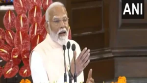 18ನೇ ಲೋಕಸಭಾ ನಾಯಕರಾಗಿ ಆಯ್ಕೆಯಾಗುತ್ತಿದ್ದಂತೆ ಮಾತನಾಡಿದ ಪ್ರಧಾನಿ! narendra-modi-2024-06-07t143111.697