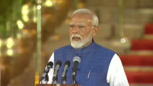 ಮೋದಿ ಸಂಪುಟ 3.0; ಯಾರಿಗೆ ಯಾವ ಖಾತೆ? narendra-modi-swearing-in-1