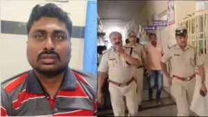 police-inspector-firing-on-the-accused-who-tried-to-escape-in-Tumakur
