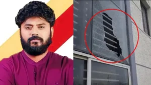 ಫಲಿತಾಂಶದ ದಿನ ಪ್ರದೀಪ್ ಈಶ್ವರ್ ಮನೆಯ ಮೇಲೆ ಕಲ್ಲು; ನಾಲ್ವರು ಆರೋಪಿಗಳು ಅರೆಸ್ಟ್ pradeep-eshwar-1-1