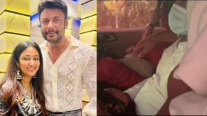 ಮಗನೊಂದಿಗೆ ದರ್ಶನ್ ನೋಡಲು ಜೈಲಿಗೆ ಬಂದ ವಿಜಯಲಕ್ಷ್ಮೀ; ಹಣ್ಣು ಬಿಟ್ಟು ಬೇರೇನೂ ಒಳಗೆ ಬಿಡದ ಪೊಲೀಸರು darshan-1