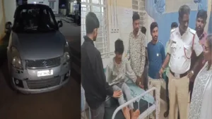 a-young-man-suddenly-fell-down-while-traveling-in-a-car-with-a-young-woman