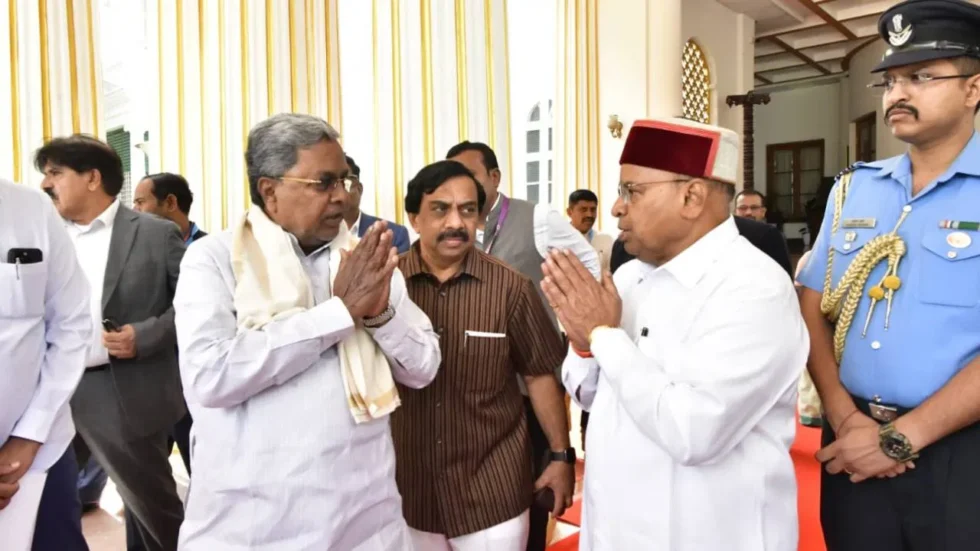 ಸಿಎಂ ಸಿದ್ದರಾಮಯ್ಯ, ರಾಜ್ಯಪಾಲರು ಮುಖಾಮುಖಿ!!