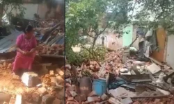 ಮನೆ ಧ್ವಂಸ ಮಾಡಿದ ದುಷ್ಕರ್ಮಿಗಳು!