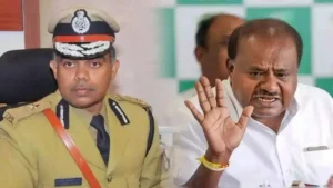 lokayukta-adgp-chandrasekhar-filed-a-complaint-against-minister-hd-kumaraswamy-alleging-threats-kannada-news