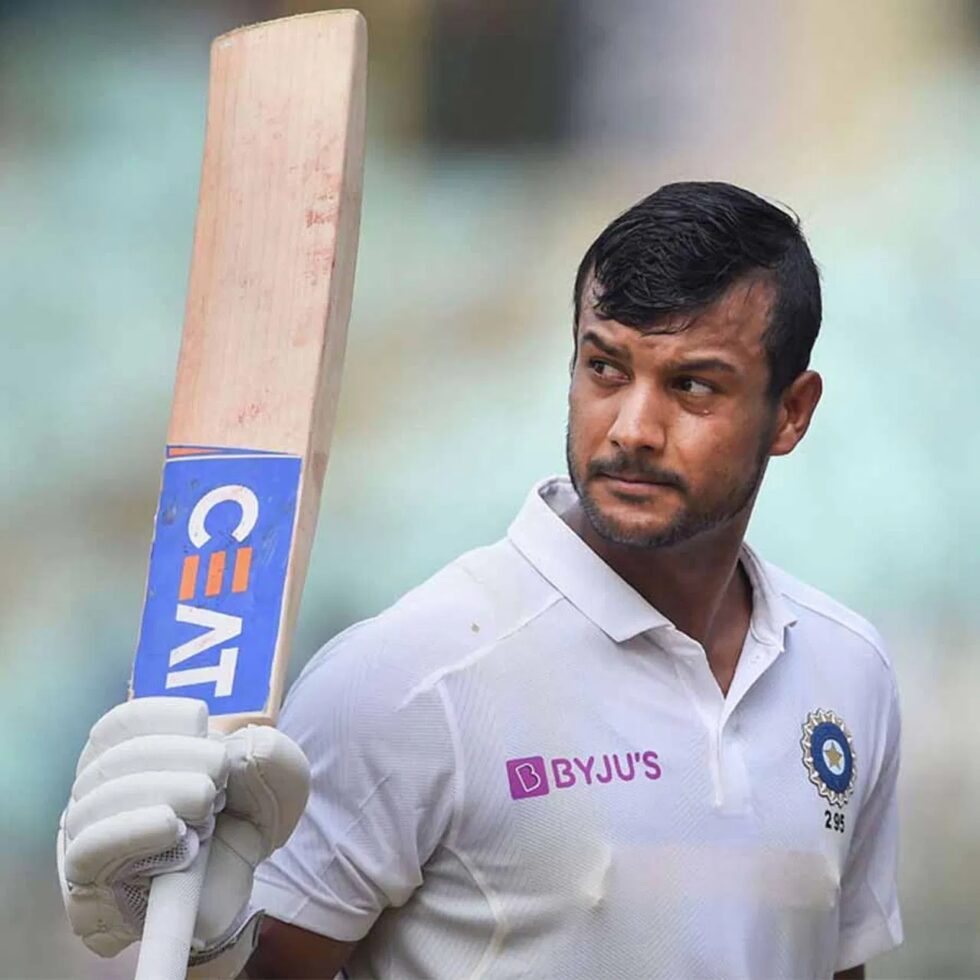 ಹ್ಯಾಟ್ರಿಕ್ ಶತಕ ಸಿಡಿಸಿದ ಮಯಾಂಕ್ ಅಗರ್ವಾಲ್!!